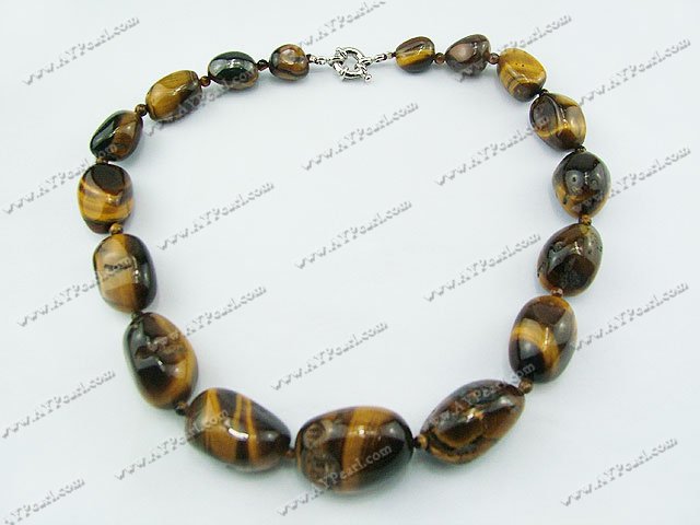 tiger's eye necklace