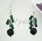 Discount crystal and phoenix stone earrings