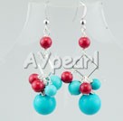 turquoise and alaqueca earrings
