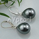 10*14mm seshell beads drop earrings