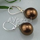 seshell beads earrings
