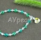 7 inches austrian crystal elastic bracelet