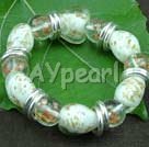 colored glaze bracelet
