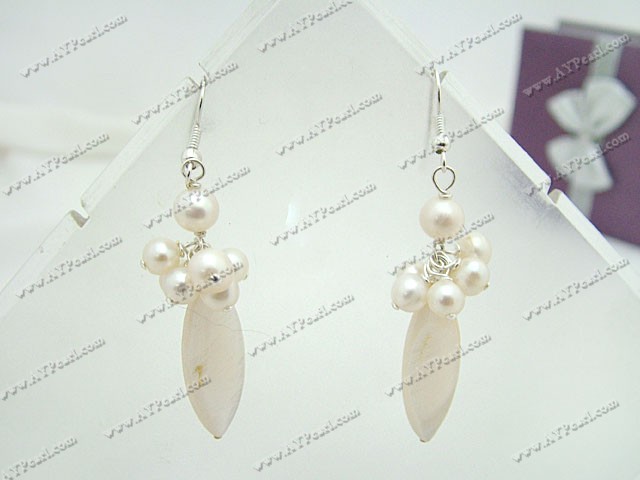 pearl shell earrings
