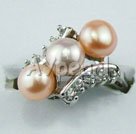 5-6mm fashion pearl ring