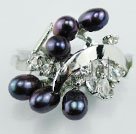5-6mm fashion pearl ring
