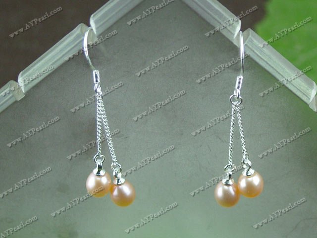 6-7mm pearl drop earrings