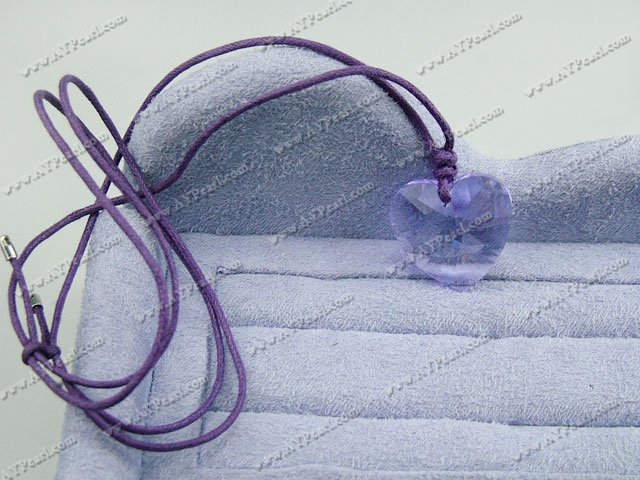 austrian crystal heart of ocean pendant