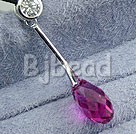 charm ing 925 silver austrian crystal pendant under $ 15