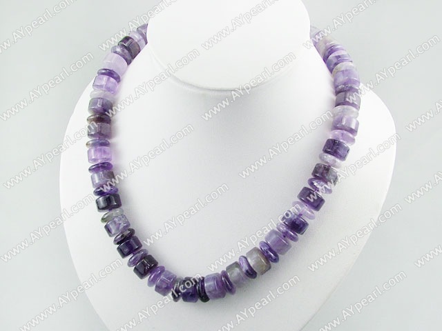  amethyst fashion necklace