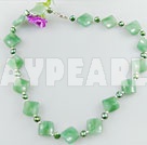 pearl aventurine necklace