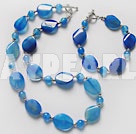 ágata azul conjunto