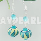 imitation pandora ball earrings