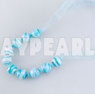 12mm colored glaze necklace