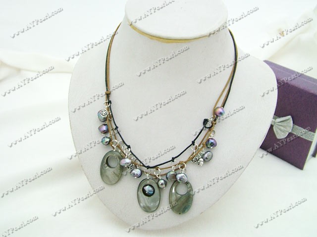 pearl shell necklace