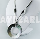 black lip shell pendant