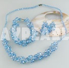 Discount manmade crystal set