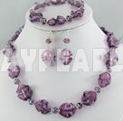 crystal colored glaze set
