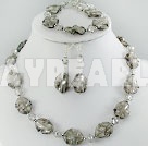 crystal colored glaze set