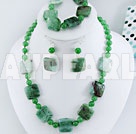 aventurine gem set