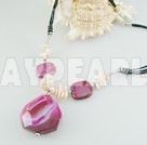 Discount pearl agate necklace