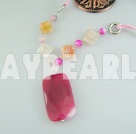 Discount agate necklace