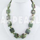 red jasper stone necklace