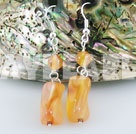 agate earrings