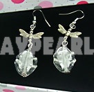 colored glaze fashion earrings
