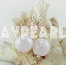 crystal colored glaze fashion earrings under $1.5
