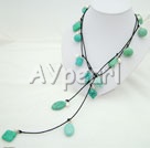 Discount parel en turquoise ketting