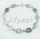 smoky like crystal necklace
