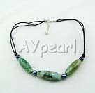 collana agata erba verde