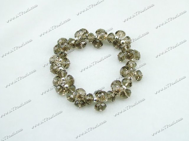8mm czech crystal bracelet