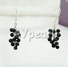 4mm crystal earrings