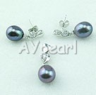 pérola 925silver conjunto