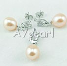 925 sterling silver pearl sets