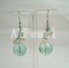 Discount pearl crystal earrings