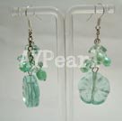 Blue Crystal Pearl Earring