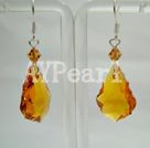austrian crystal drop earrings Under $ 15