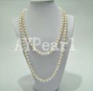 9-10mm 2-layer pearl neckalce