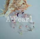 pearl crystal bracelet under $ 3