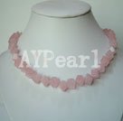 Discount 10 millimetri collana quarzo rosa
