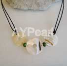 shell and turquoise necklace