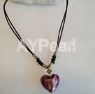 colored glaze pendant