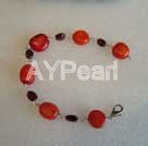 Handmade coral bracelet