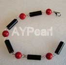 Discount agata nera e alaqueca bracciale