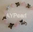 Discount Moda bracciale quarzo rosa
