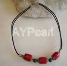 Discount coral and turuqoise necklace