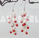 pearl cluster earrings under $ 5